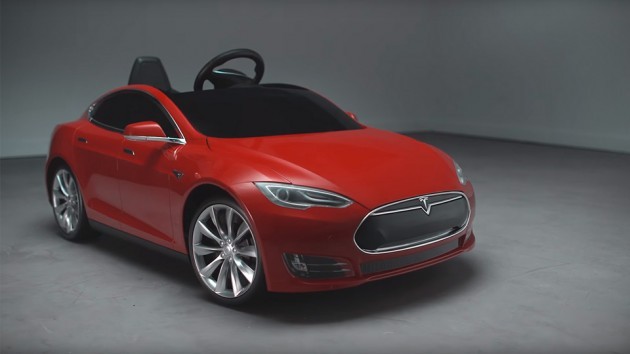 Tesla Model S For Kids by Radio Flyer