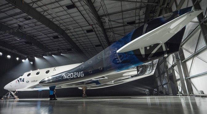 Virgin Galactic SpaceShip Two VSS Unity Unveiled By Sir Richard Branson ...