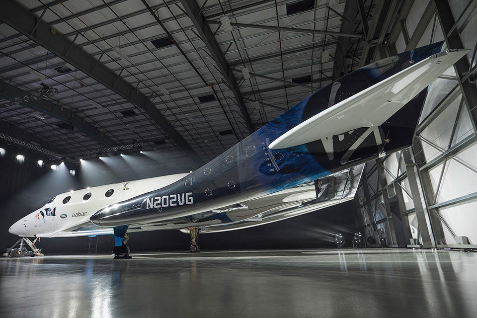 Virgin Galactic VSS Unity SpaceShip Two Unveiled