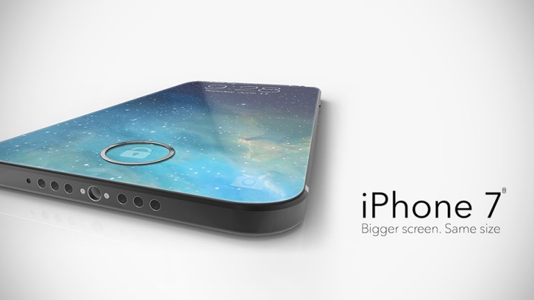 This iPhone 7 Concept Is Bezel-less With Touch ID Integrated Display