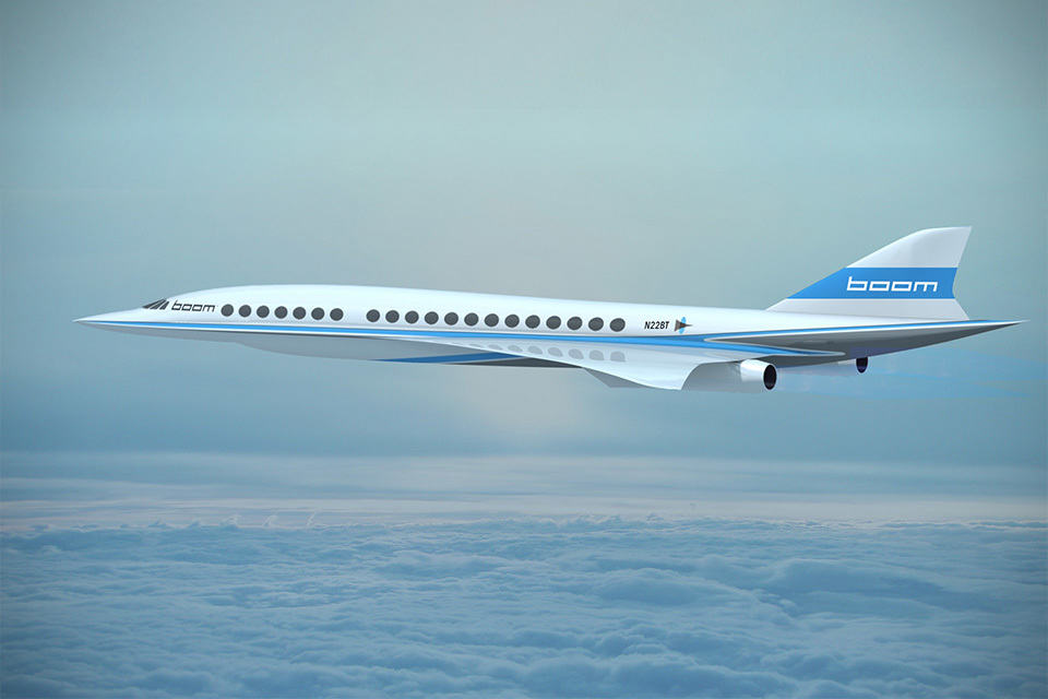 Boom Supersonic Passenger Jet
