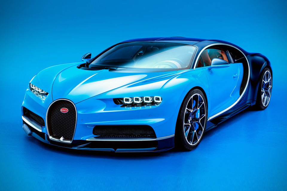 Bugatti Chiron Supercar Unveiled