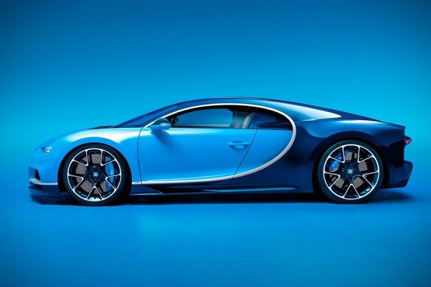 Bugatti Chiron Supercar Unveiled