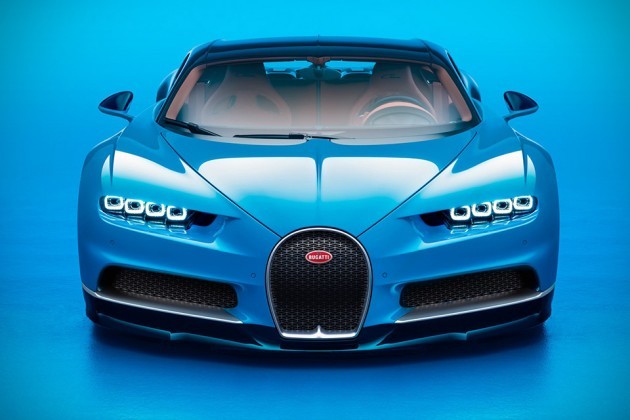 Bugatti Chiron Supercar Unveiled