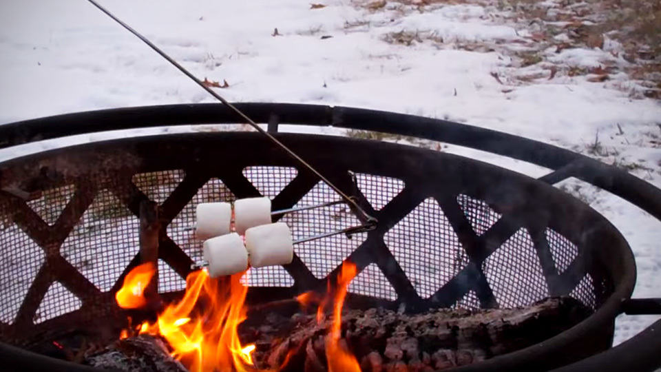 EvenFlip Campfire Cooking Stick