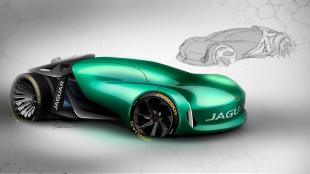 Jaguar Naked Concept Car