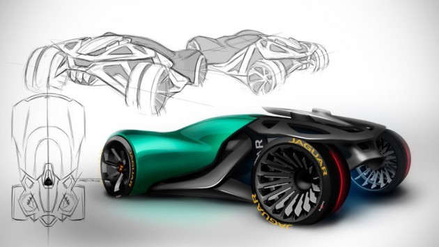 Jaguar Naked Concept Car