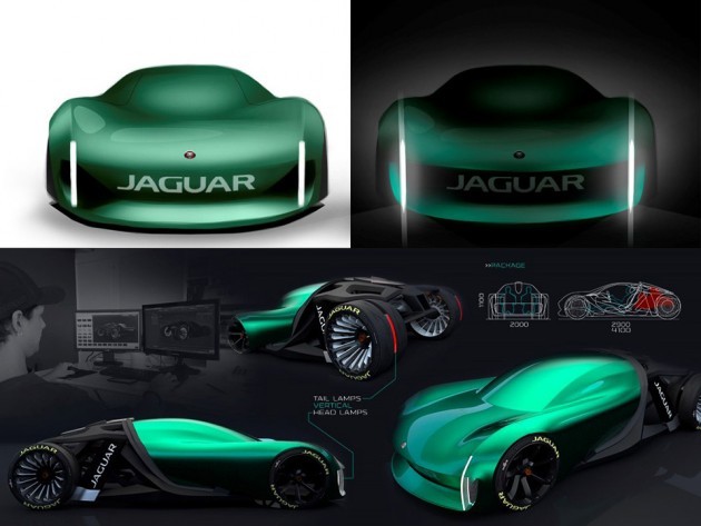 Jaguar Naked Concept Car