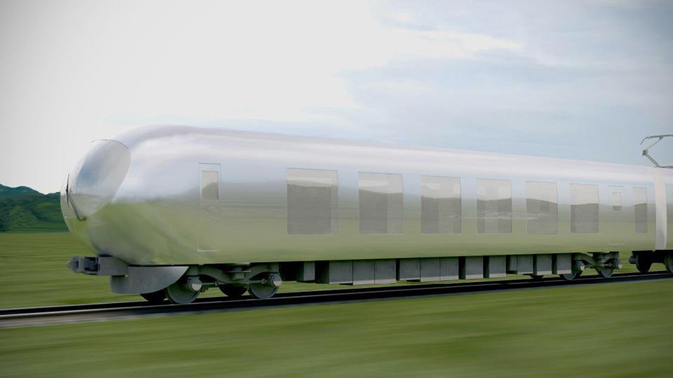 Next-gen Seibu Express Train by Kazuyo Sejima