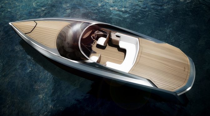 Aston Martin AM37 Powerboat by Quintessence Yachts