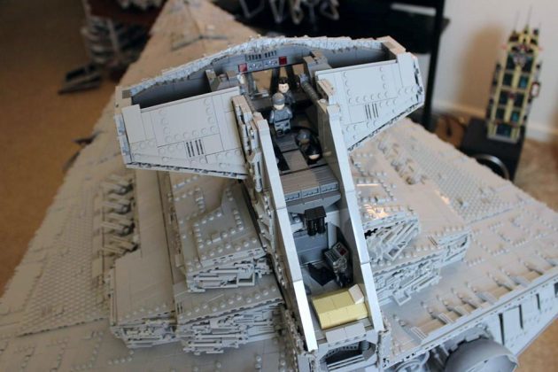 Custom LEGO Imperial Star Destroyer Tyrant by Doomhandle