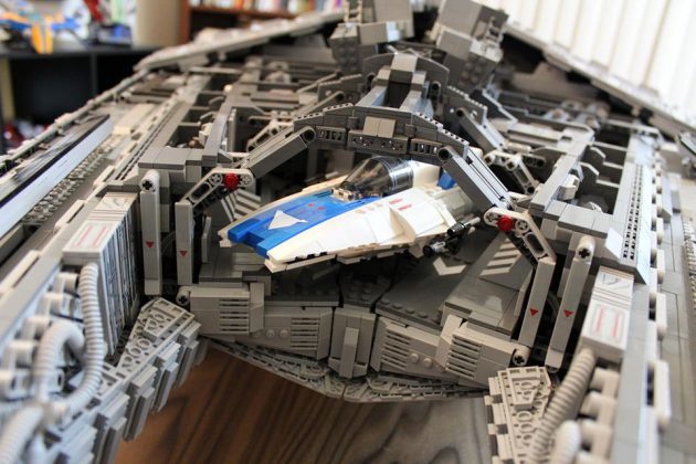 Custom LEGO Imperial Star Destroyer Tyrant by Doomhandle