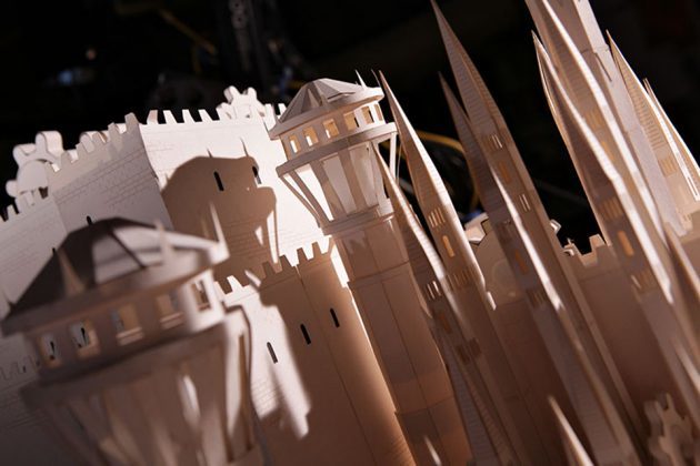 Game of Thrones Opening Sequence Recreated With Paper Cutouts