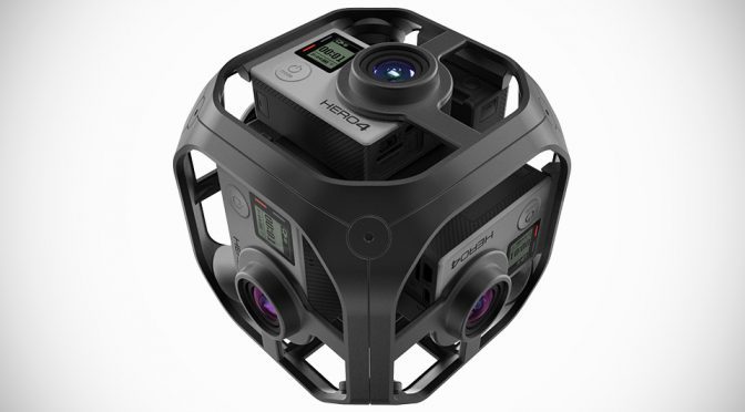 GoPro Omni Synchronized Six-Camera Spherical Rig