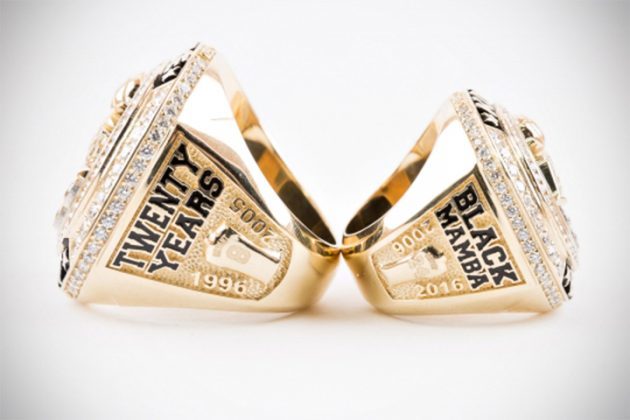 Lakers Kobe Bryant Retirement Ring by Jason of Beverly Hills