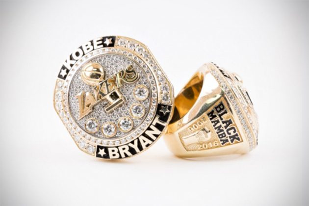 Lakers Kobe Bryant Retirement Ring by Jason of Beverly Hills