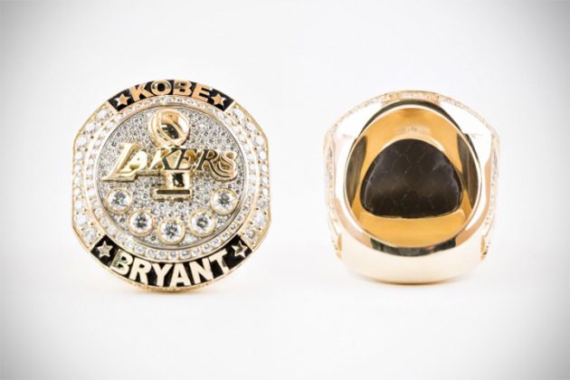 Lakers Kobe Bryant Retirement Ring by Jason of Beverly Hills