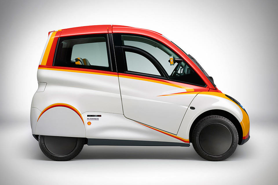 Shell Unveils Super Energy Efficient Concept Car That Runs On Bespoke