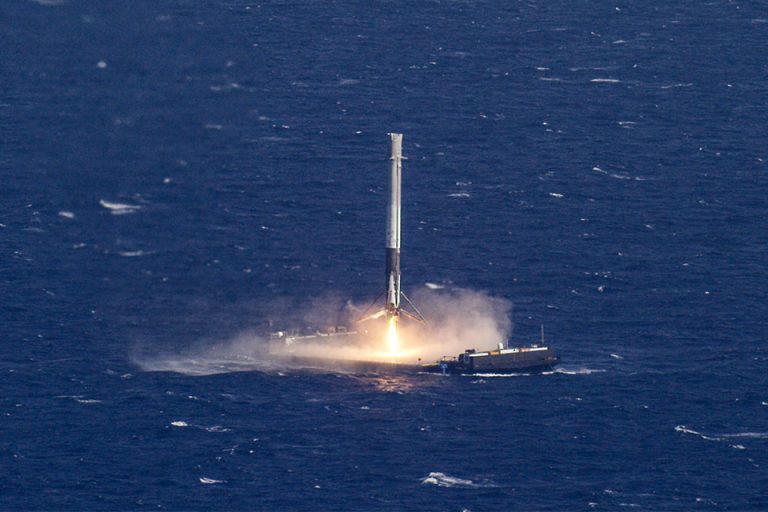 SpaceX Falcon 9 Sends Package To ISS, Returns To Land On A Droneship
