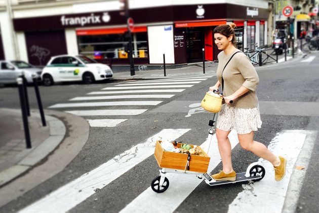 The Nimble Urban Cargo Scooter by Nimble Scooters