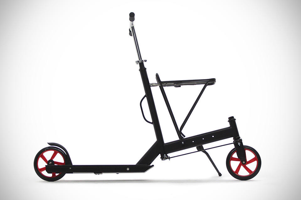 The Nimble Urban Is A Kickpowered, Foldable Scooter With Cargo Space