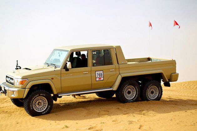 Toyota Land Cruiser 6x6 by NSV Automotive