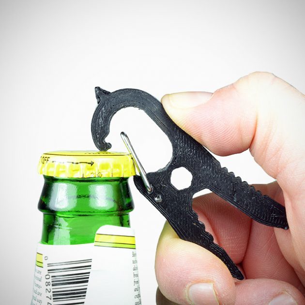 Wishbone Wrench + Carabiner Multitool