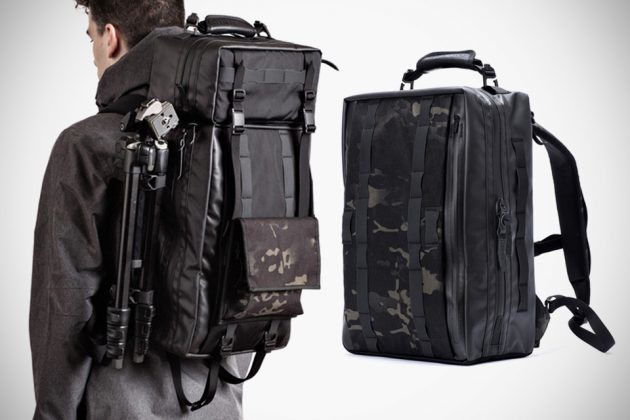Black Ember Modular Backpacks
