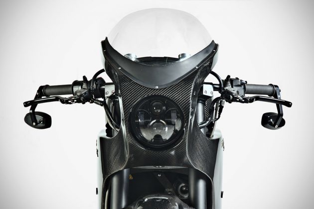 Custom Zero SR Electric Motorcycle by White Collar Bike