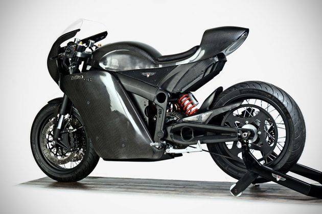 Custom Zero SR Electric Motorcycle by White Collar Bike