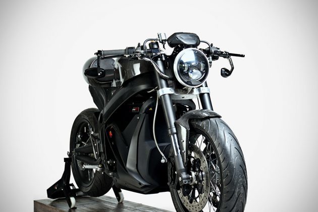 Custom Zero SR Electric Motorcycle by White Collar Bike