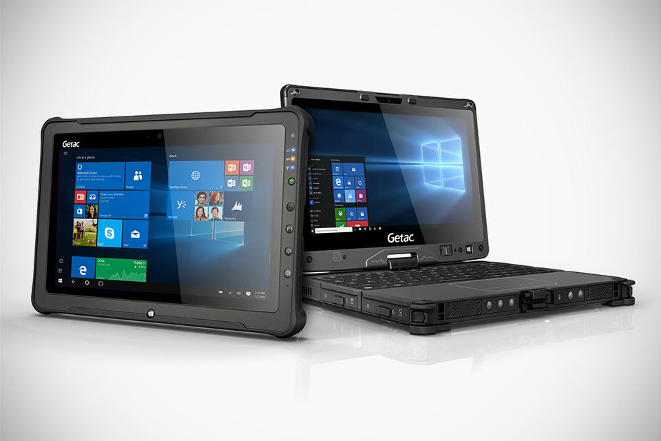 GETAC F110 Fully Rugged Tablet and V110 Fully Rugged Convertible