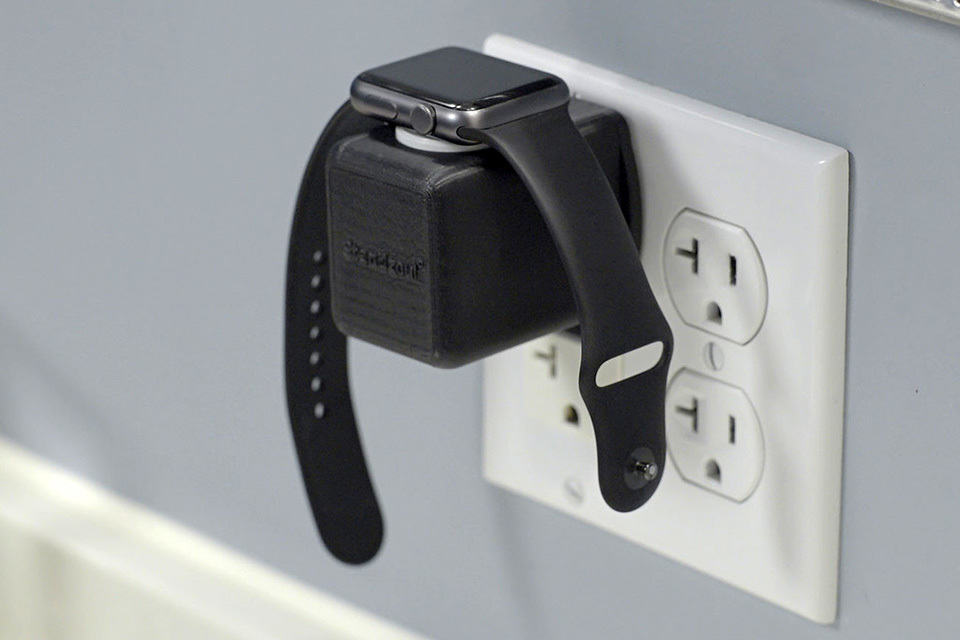 Helix Dock Lets You Charge Your Apple Watch Right At The Wall Outlet