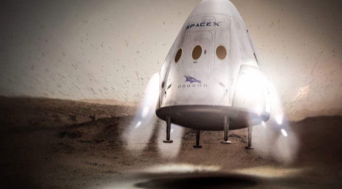 SpaceX Wants Crewless Rocket To Land On Mars in 2018