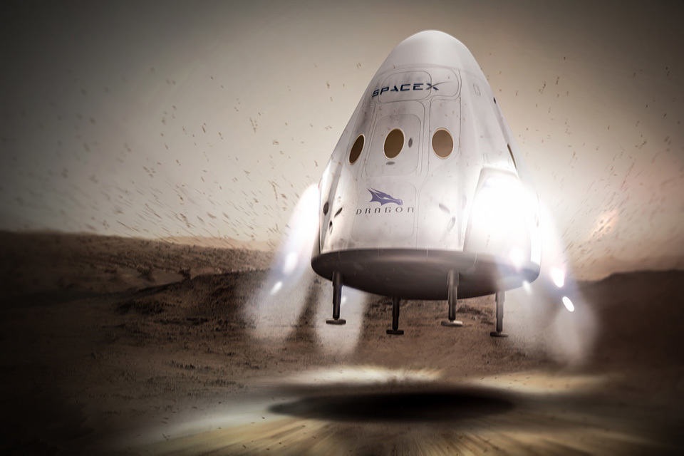 SpaceX Wants Crewless Rocket To Land On Mars in 2018
