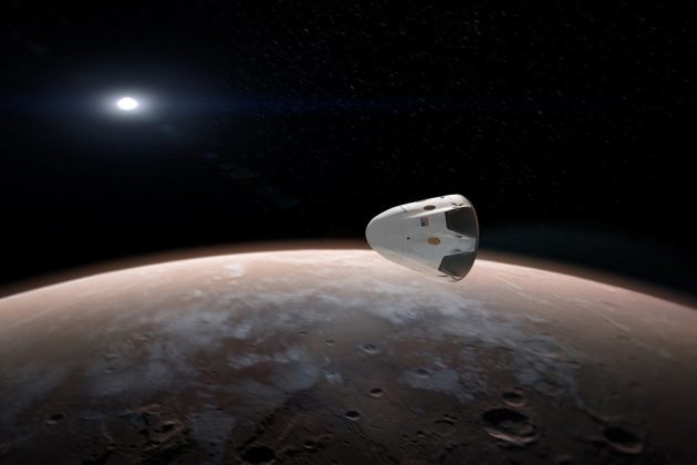 SpaceX Wants Crewless Rocket To Land On Mars in 2018