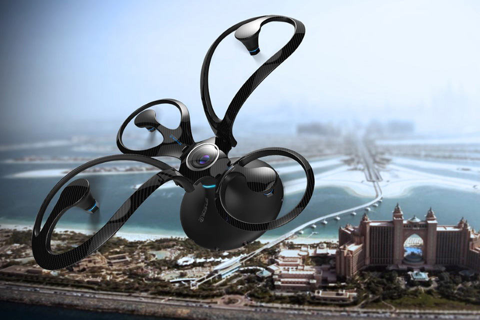 Sphere VR Drone Opens Up Like A Blooming Flower To Take Flight