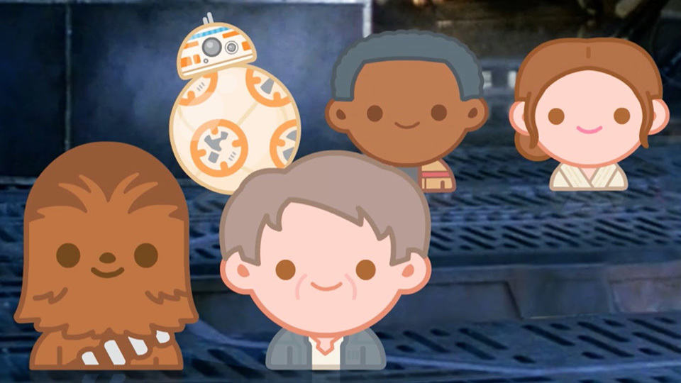 Star Wars: The Force Awakens as told by Emoji - Disney