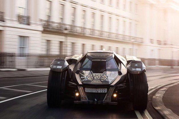 Team Galag Batmobile 2.0 for Gumball 3000 Rally