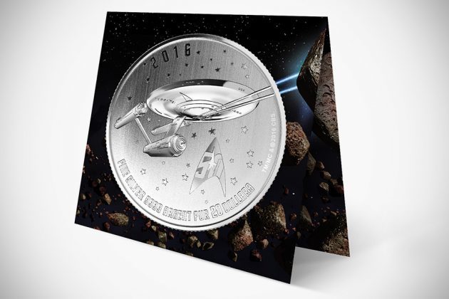 $20 for $20 Fine Silver Coin: Star Trek Enterprise