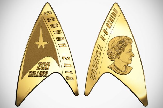 $200 Pure Gold Coin - Star-Trek: Delta Coin
