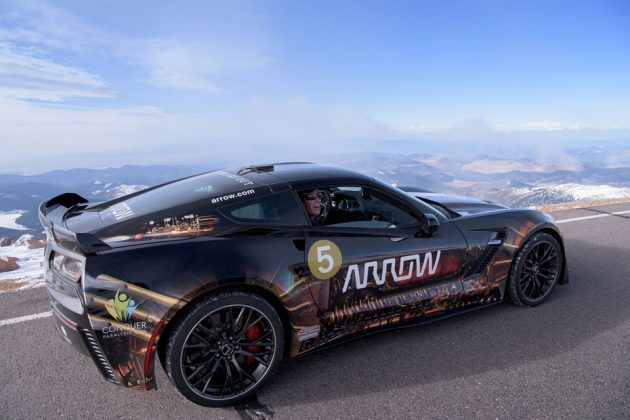 Arrow Electronics SAM Car at Pikes Peak Race