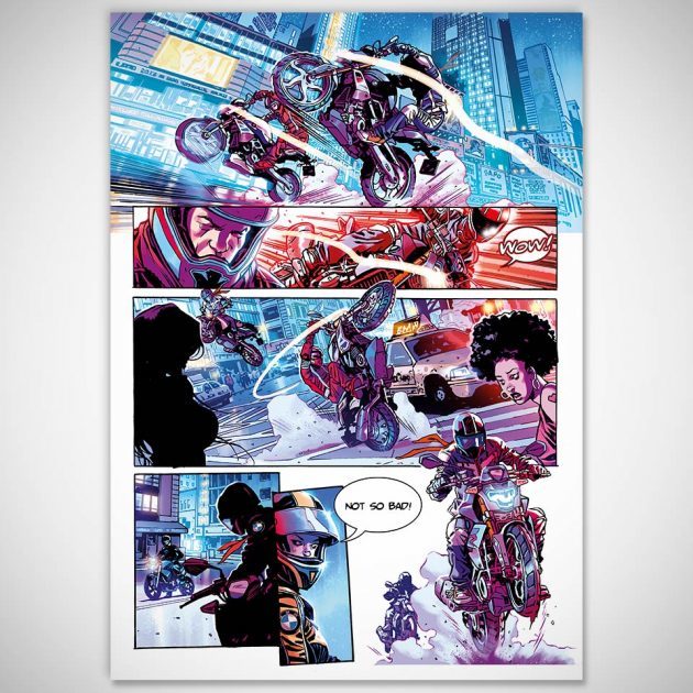 BMW Motorrad Graphic Novel “Riders in the Storm”