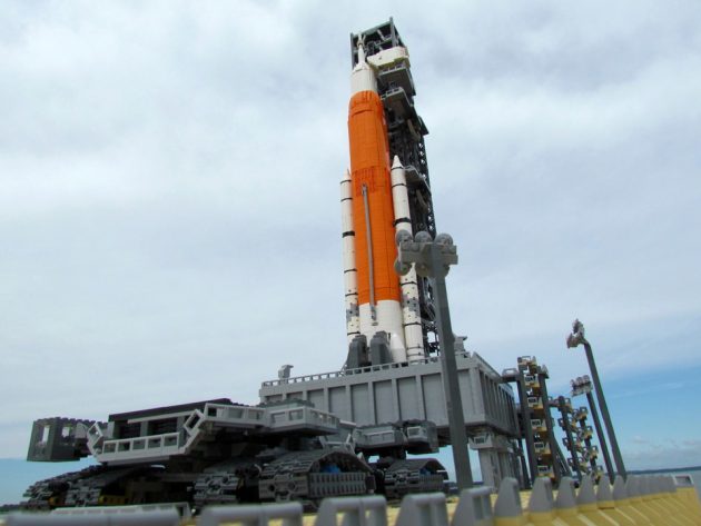 Custom LEGO Kennedy Space Center Launch Complex 39A