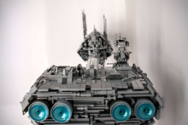 Custom LEGO Star Wars EF76 Nebulon-B Medical Frigate