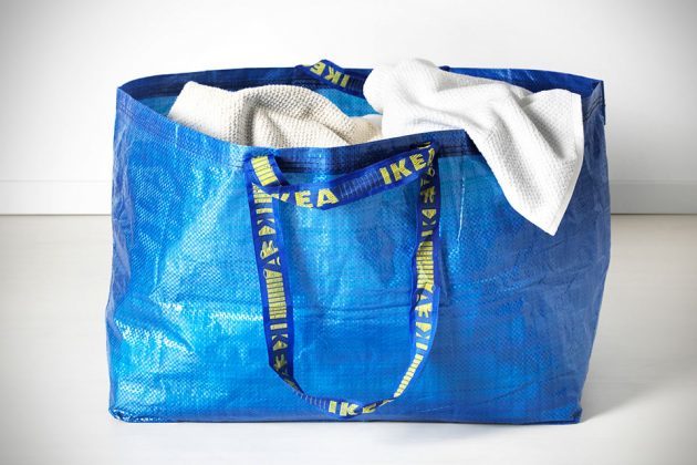 Ikea’s Blue Frakta Bag Redesigned By Hay To Look A Little Classier - SHOUTS