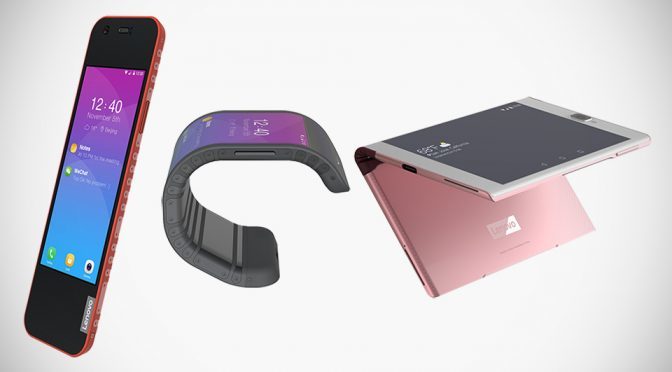 Lenovo Concept CPlus Smartphone and Folio Tablet
