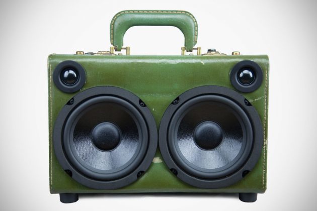 Mighty ‘Camo’ Vintage Suitcase Boombox
