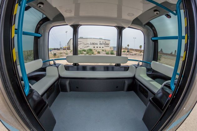 Olli IBM Watson-powered Autonomous Electric Bus