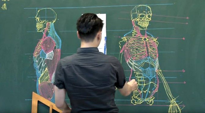 Professor Chuan-Bin Chung’s Art with Anatomy